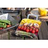 APOLLO Deep Grill Pan, Brushed Steel, Silver, 41 x 30 x 8 cm