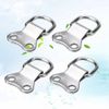 25PCS D-Ring Picture Frame Hanging Hooks Double Hole Hangers with Silver Screws