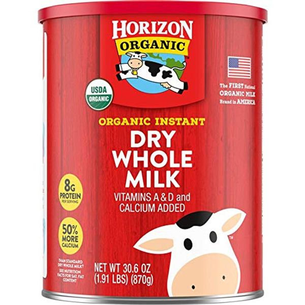 Organic Dry Whole Milk 30.6OZ (1.91lbs)