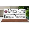 Missouri State Nameplate for Alumni or Graduation Gift - Desk or Shelf -Solid Ma