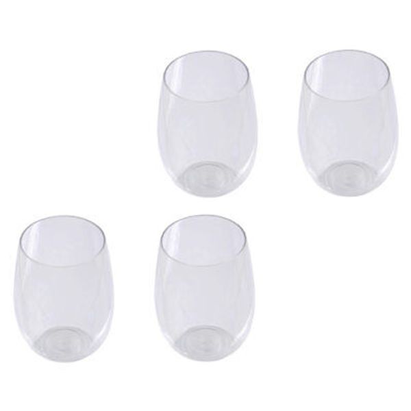 4 Pcs The Pet Red Wine Glass Whiskey Glasses Coffee Container