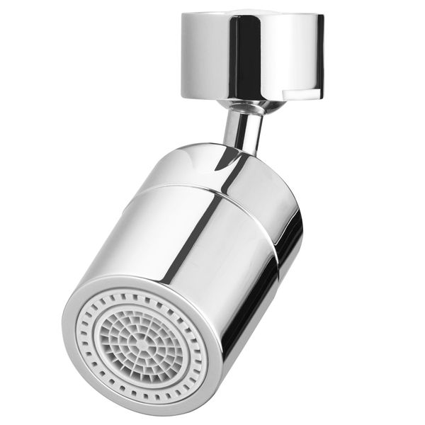 Spurtar Wasserhahn Aufsatz 2-Strahlen Wassersparer für Wasserhahn Perlator M24 /22/20 Wasserhahn Strahlregler 360 Grad Schwenkbar Luftsprudler filter Wasserhahn Aufsatz Küche Bad