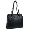GG9027A BLACK LEATHER WORKBAG TABLET FRIENDLY