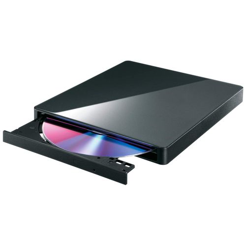 iO Data DVRP-W8AI3 Smartphone, Tablet, DVD Player, 2020 Model, DVD Millet, Black, Japanese Manufacturer
