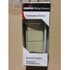 Cooper Wiring 7729V-BOX 3-Single Pole Switches, 15 AMP, Ivory