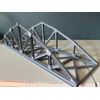 O Scale 80’ Single Bridge Kit  supports up to 4" wide track