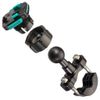Ultimateaddons Motorcycle U-Bolt Mount - Secure Handlebar Attachment with 3-Prong Connection - Fits 16-32mm Bars