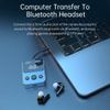 Bluetooth 5.3 Transmitter Receiver 2 IN 1 Wireless Audio 3.5mm Jack Aux Adapter