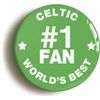 Celtic #1 Fan Fridge Magnet (Circular 2inch / 50mm Diameter)