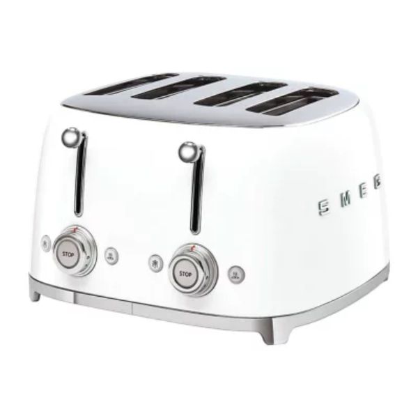 Smeg 4 Slice Toaster White