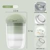 Multifunction Pill Cutter 3 in 1 Splitter/Crusher/Box for Small Pills (Green)