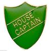 Smartbadge® House Captain Shield Shape Badge ideal for schools Green