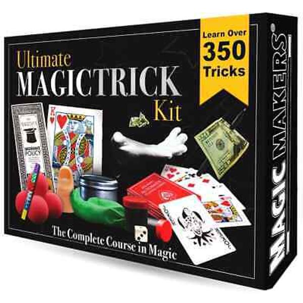 Magic Makers Ultimate Magic Trick Kit 350 Magic Mentalism Tricks