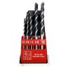 Grip Tight Tools M1247 Masonry Drill Bit Set Reinforced Carbide Tip Oxidized