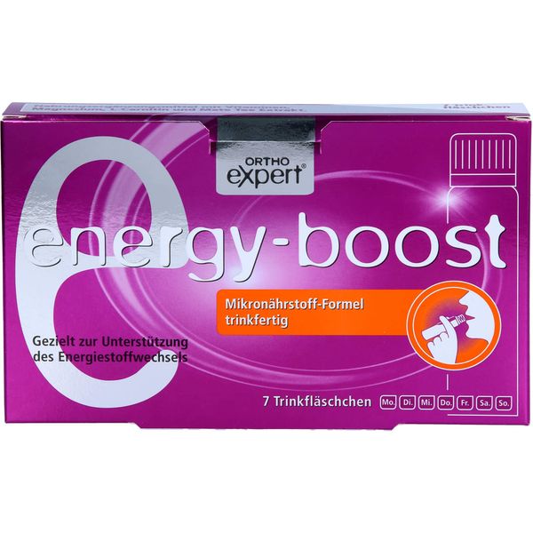 Energy-boost Orthoexpert Drinking Ampoules 7 x 25 ml