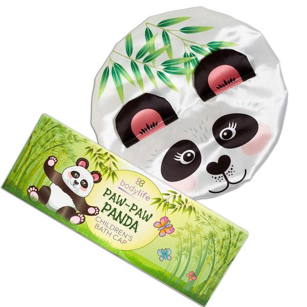 Bodylife Shower Cap Bath Cap Kids Paw Paw Panda Double Layered 26cm