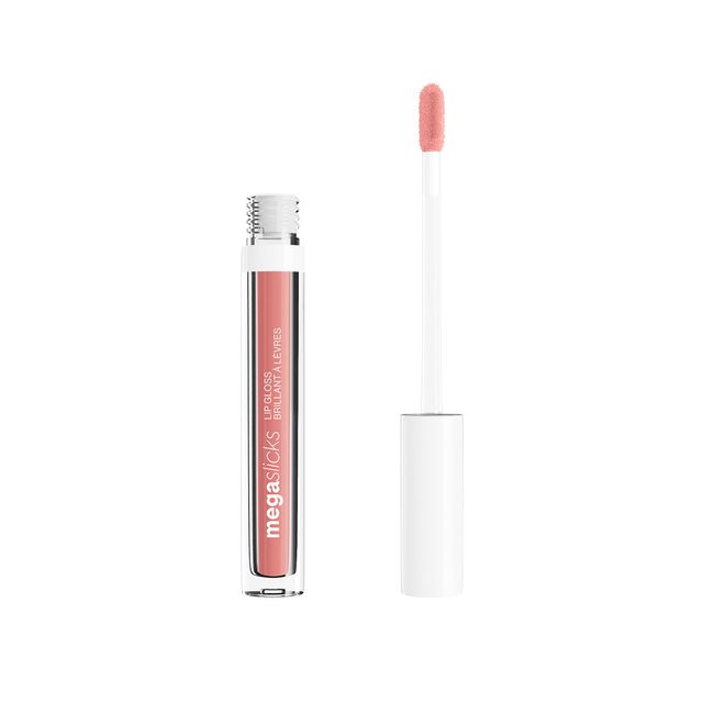 Wet n Wild, Mega Slicks Lip Gloss, Extra Glänzender Lippenstift mit Heller und Strahlender Textur für Weiche, Volle, Gesunde Lippen, Formel mit Hyaluronsäure und Veganem Kollagen, Snuggle Sesh