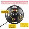ElekTek Matt Black Bathroom Ceiling Light Pull Cord String Switch Bathroom Accessory - includes wiring instructions, 6 Amp 1-way or 2-way operation