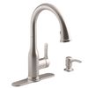 Kohler Cruce R26372-SD-VS Single Handle Pull down Kitchen Faucet &Soap Dispenser