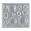 Padico Soft Mold 403049 Resin Mold, Diamond Shapes