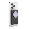 White Be Kind Light Pastel Purple PopSockets PopWallet for MagSafe