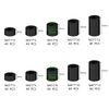 400 PCS Black Standoff Spacers Nylon Insulation Washers for M3 M4 Screws