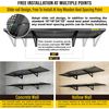 2Pack-1.64X4Ft Garage Storage Rack - Floating Wall Shelves, Heavy Duty, Sturdy, 