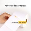 3"x1" Direct Thermal Labels Mobile 0.75" Core Perforated 550 labels per 20 Rolls