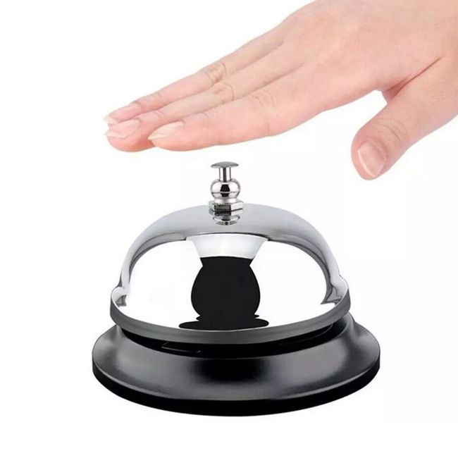 Call Bell, Tabletop Bell, Sound Spreading Call Bell, Call Bell, Bright Tone, Reception, Counter, Restaurant, Cashier, Office, Dogs, Cats, Meetings, Events, Nursing, Party Goods, Event Supplies