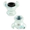 QWORK Iron Air Hose Fitting, 3/4" NPT Female Ends, Universal Fitting, 2 Pack
