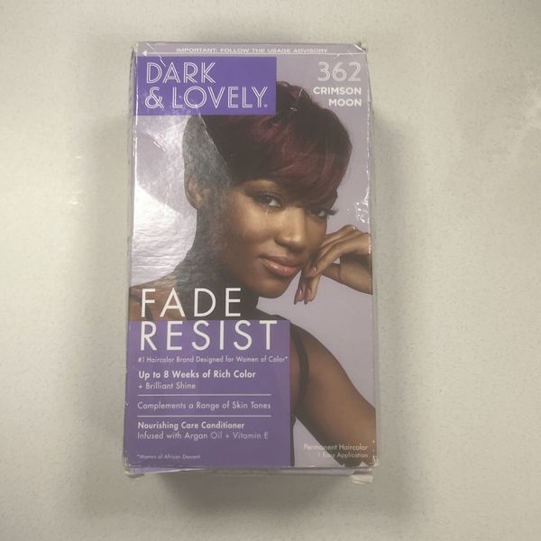 Dark & Lovely Fade Resist Permanent Hair Color - 362 Crimson Moon