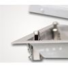 24" x 24" System B2 White Galvanized Steel Access Door with Touch Latches