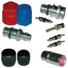 For 1989 GMC P2500 A/C System Valve Core and Cap Kit 4 Seasons