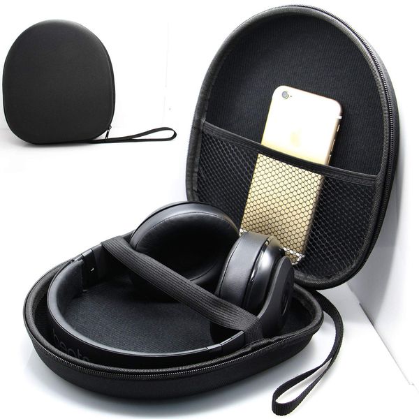 OsAtNb On-Ear Headphone Case, Universal Earphone Protective Sleeve Headphone Bag for Over-Ear Headset, Full Protection, Drop Prevention, Anti-Scratch, Shockproof, Dustproof, Lightweight, Headphone