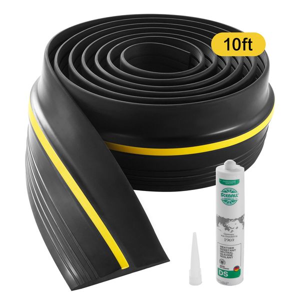 Garage Door Threshold Seal Strip 10 FT Universal Bottom Waterproof PVC