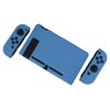eXtremeRate PlayVital Back Cover for Nintendo Switch Console, Handheld Controller Separable Protector Hard Shell for NS Joycon, Customized Dockable Protective Case for Nintendo Switch - Airforce Blue
