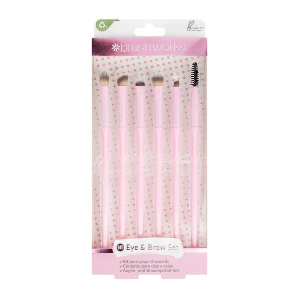 Brushworks HD Eye and Eyebrow Kit