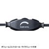 Sanwa Supply MM-HS407BK 4 Pole Compatible Headset