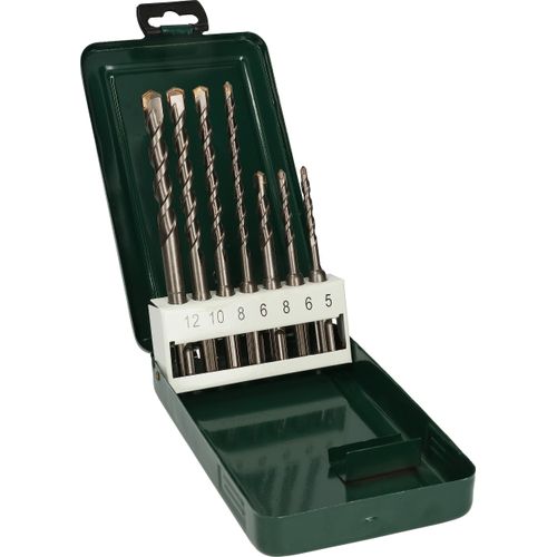 Bosch Accessories Home and Garden 2609255543 SDS-Plus Hammer Drill Bit Set (7 Pieces)