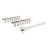 Titan Tools 17pc 1/2in Dr. SAE/Metric Socket Set, 18182