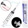 100Pack 5ml 5cc Disposable Plastic Syringes with 22Ga, Individually Sterile Package