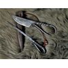 Medieval Knife with Food Tray and Sheath Viking Celts Hand Forged 4185A