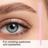 Eyelash Comb 25pcs, Eyebrow Eyelash Separator Comb Mini Comb Sets Makeup Tool for Eyelash Extension