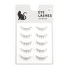 False Eyelashes, Natural, Transparent Shaft, Bunch Feeling, Easy to Apply, Beginners, Easy to Apply, Self Eyelashes, Natural, 5 Pairs, Black, Eyelashes, Top Eyelashes (01)