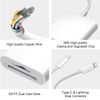 Ticenpe 2 in 1 USB C Lightning SD Card Reader for iPhone iPad, Macbook, Samsung, Camera, Laptop - SD/TF Card Adapter, 5Gbps Data Transfer, Plug & Play, Compatible with iOS, Android, Windows, Linux