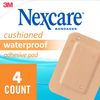 Nexcare Absolute Waterproof Adhesive Gauze Pad, One Size, 4 Count