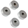TIMCO Threaded Screw Caps Solid Brass Polished Chrome - 16mm