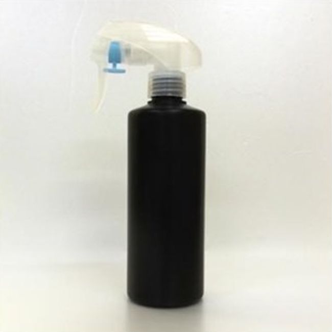 [Trigger spray bottle 300ml] Popular blackout black<br> Plastic containers, handmade cosmetics/refillable bottles, refillable containers/alcohol disinfection, ethanol, deodorization, sterilization