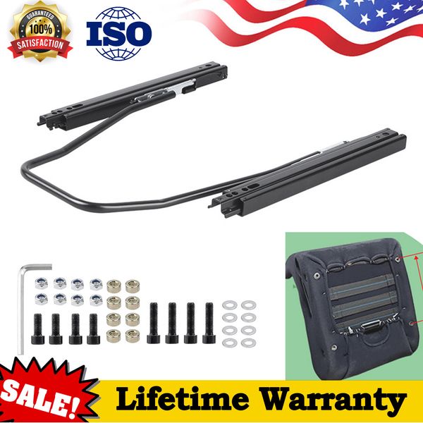 Universal Dual Lock Design Racing Seat Base Slider Rail Brackets Bucket Locking