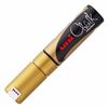 uni-ball 186410 Chalk Marker Plain Chalk with Chisel Tip Gold